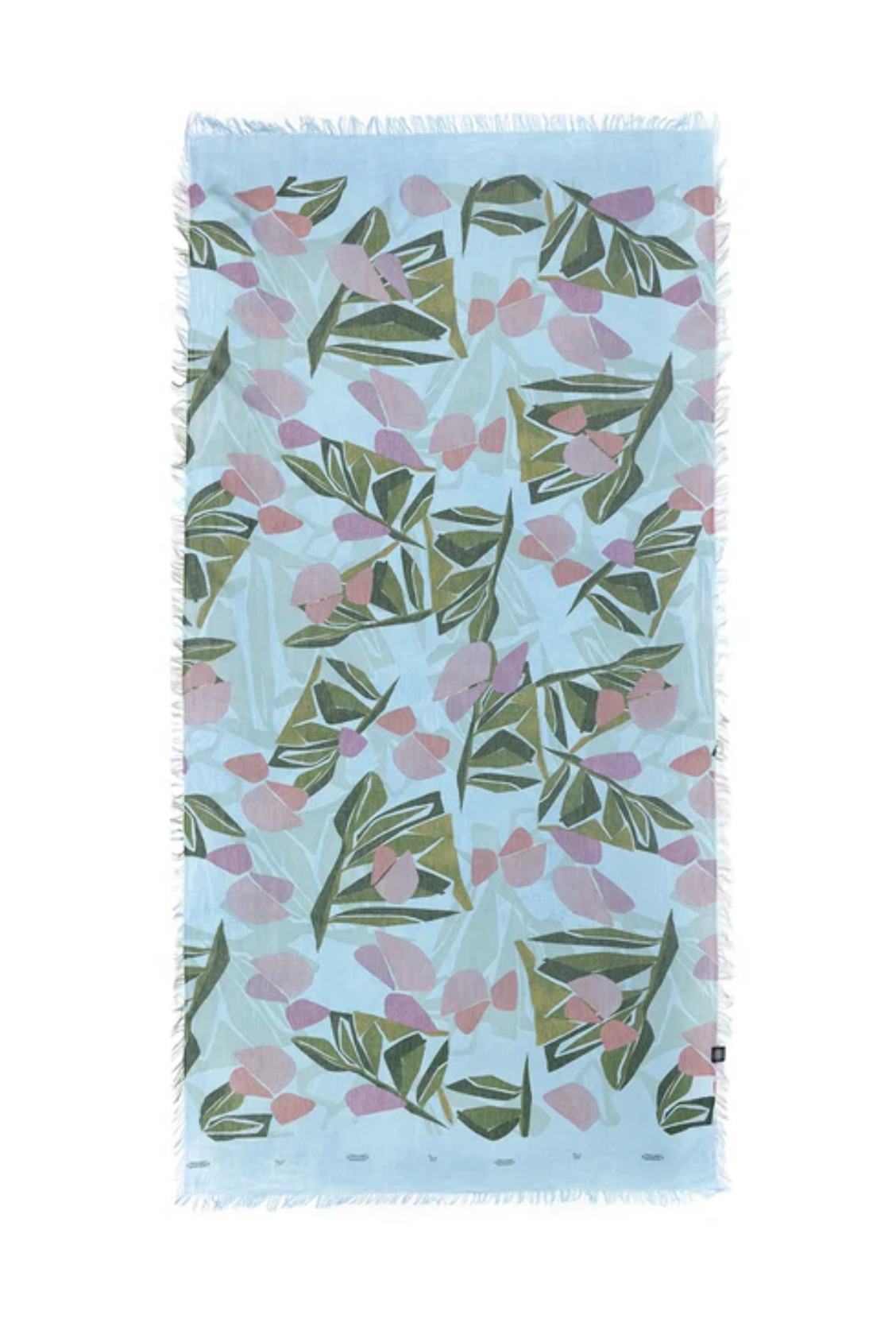 Foulard azzurro cielo