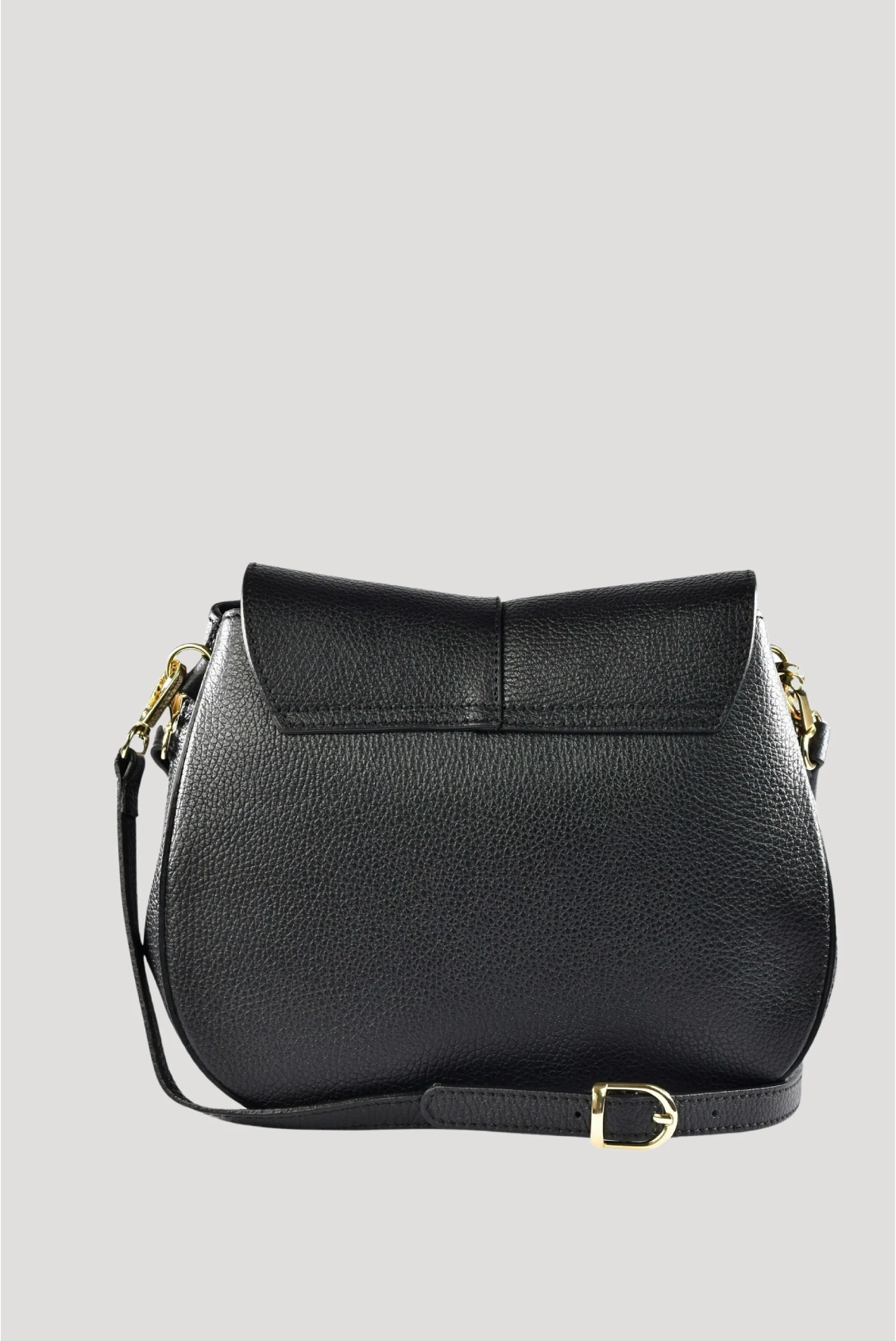Borsa Sofìa in pelle Dollaro color nero - Made in Italy