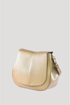 Borsa Sofìa in pelle Dollaro color tortora - Made in Italy